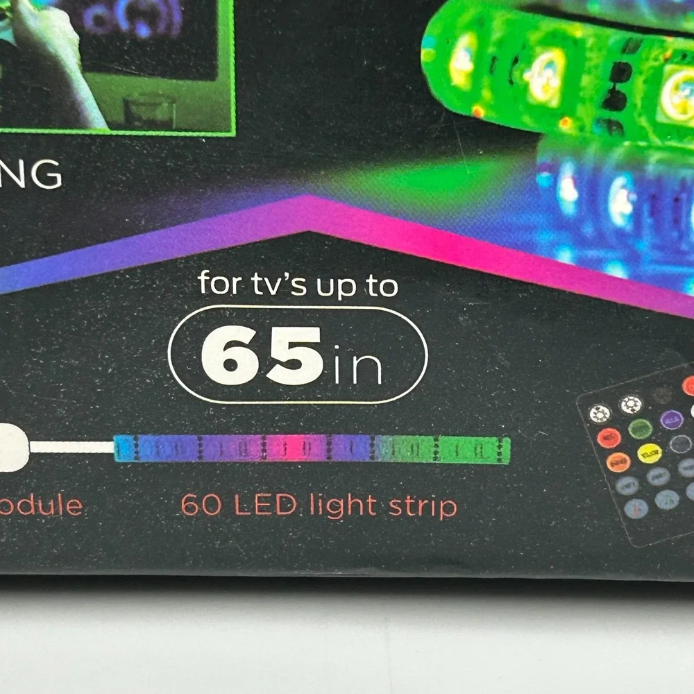 Monster Illumination Sound To Light LED Color Changing‎ Strip Light Sound Sync
